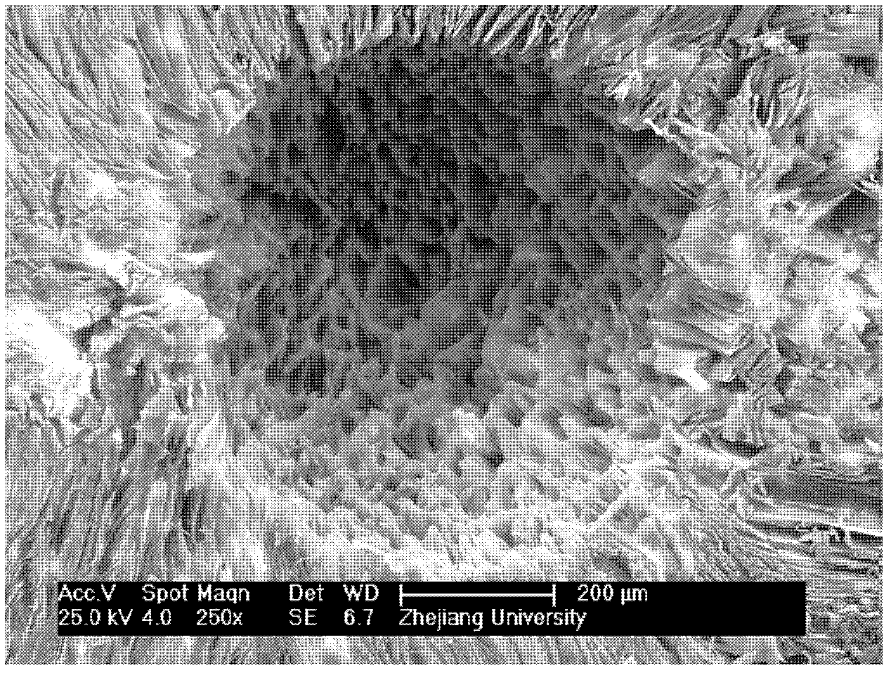 Method for preparing polymer porous microspheres through mixed phase separation