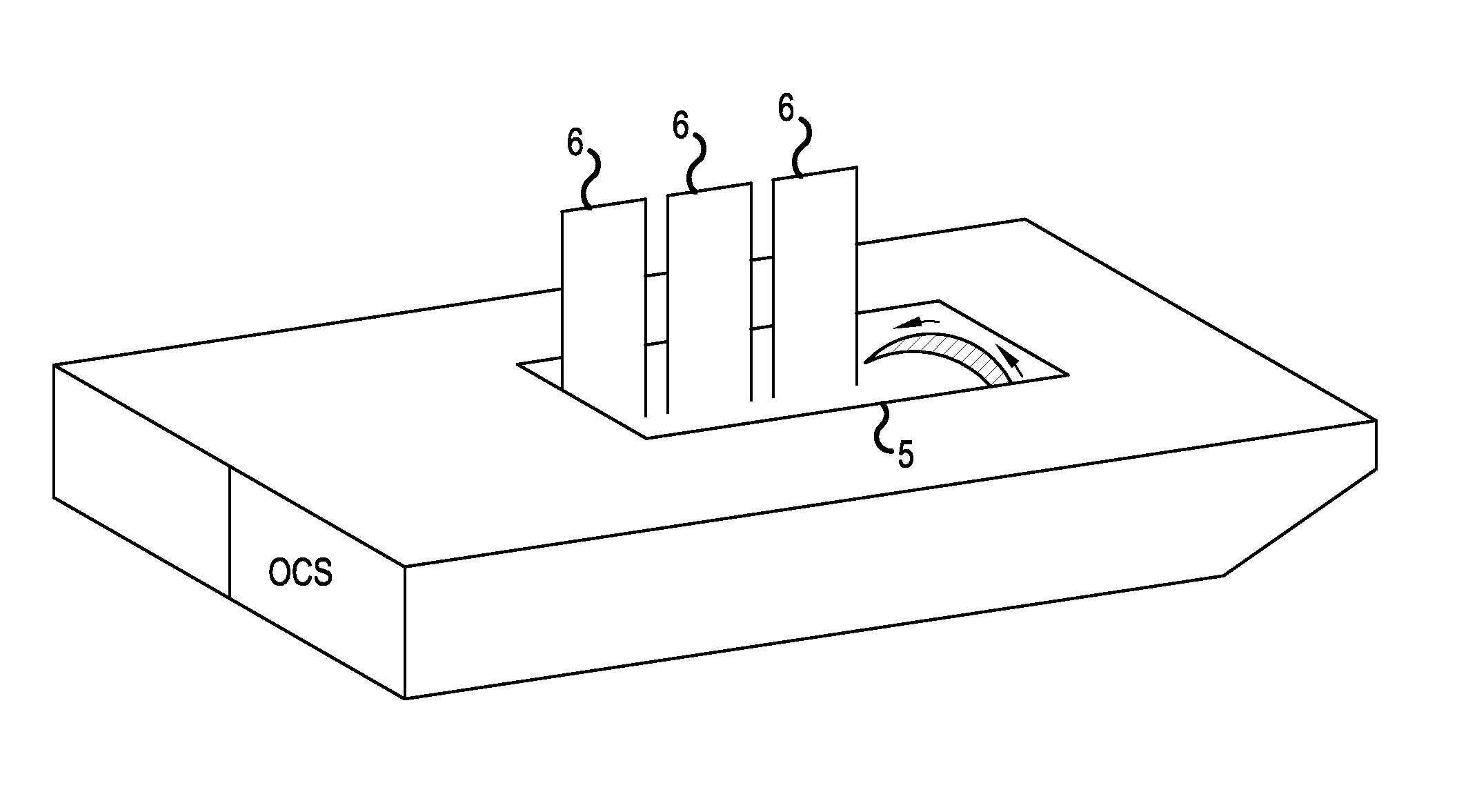 Recessed barge design