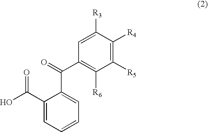 Process for manufacture of fluoran dyes