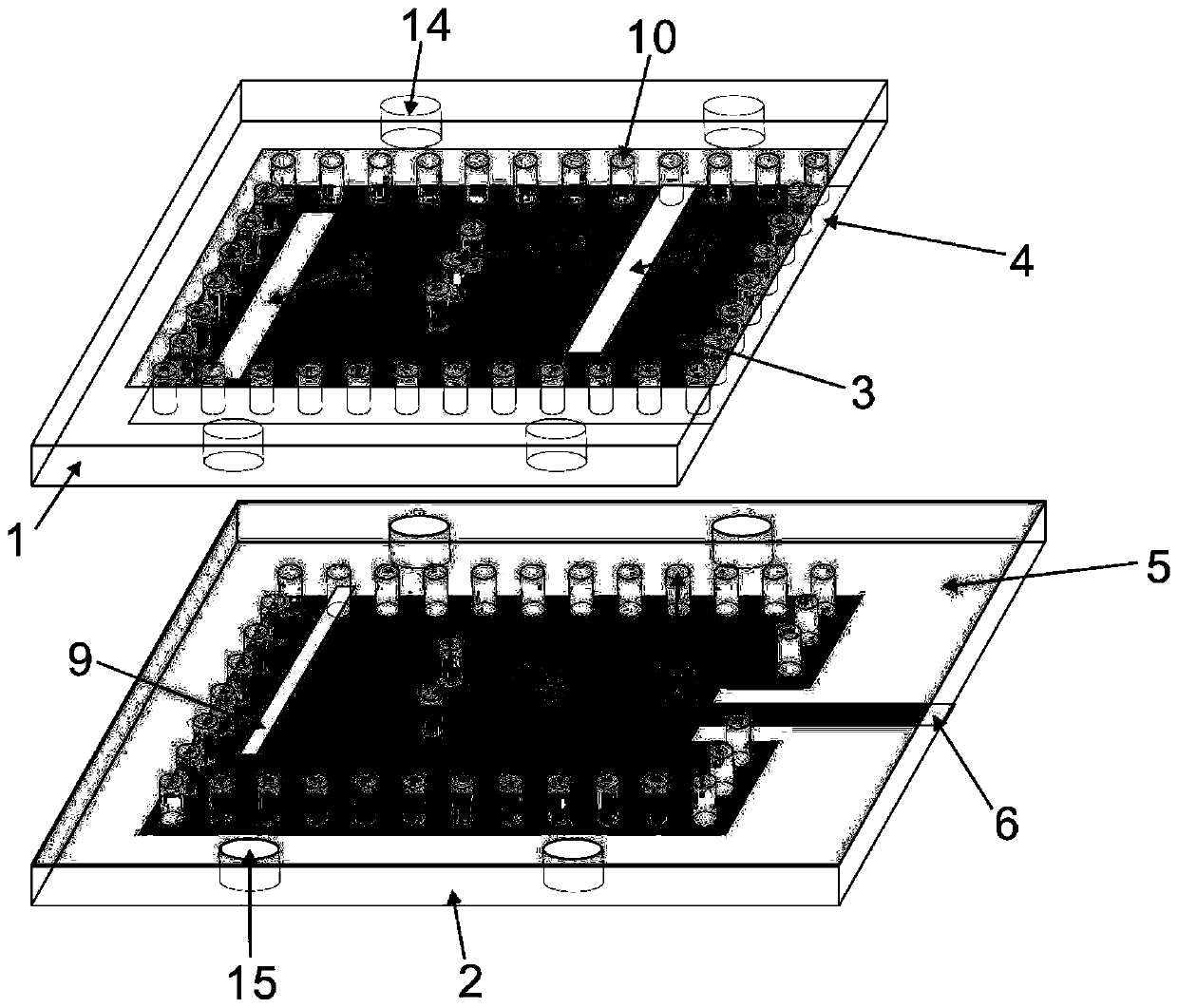 Folded cavity backed slot antenna based on substrate integrated waveguide