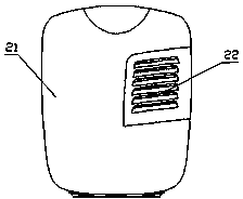 Isolated-type oxygen respirator