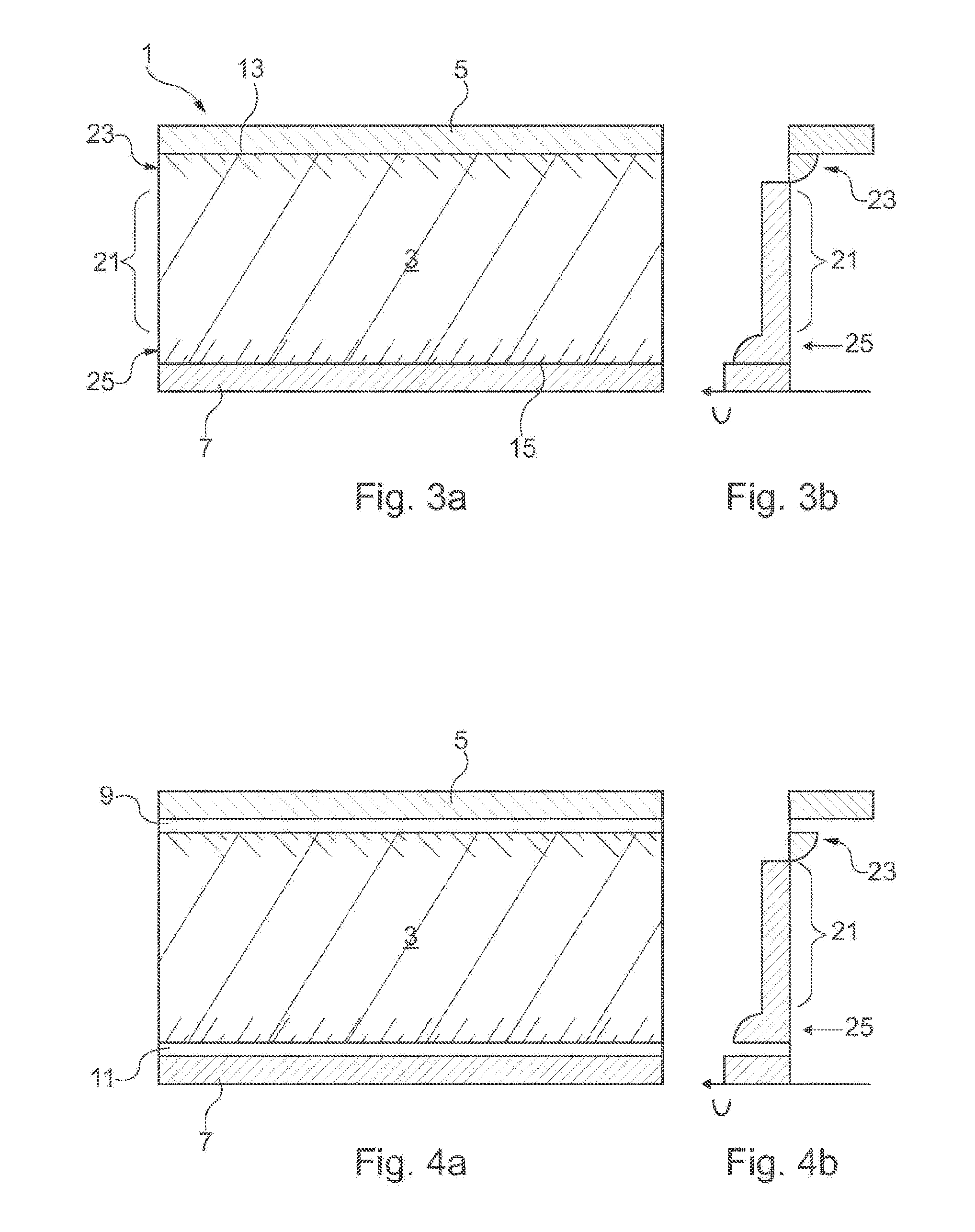 Heterojunction solar cell with absorber having an integrated doping profile