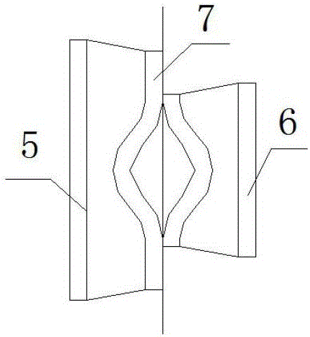 Economizer coil hanger for narrow gaps