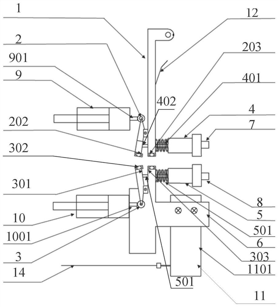 A testing device suitable for short protein fibers