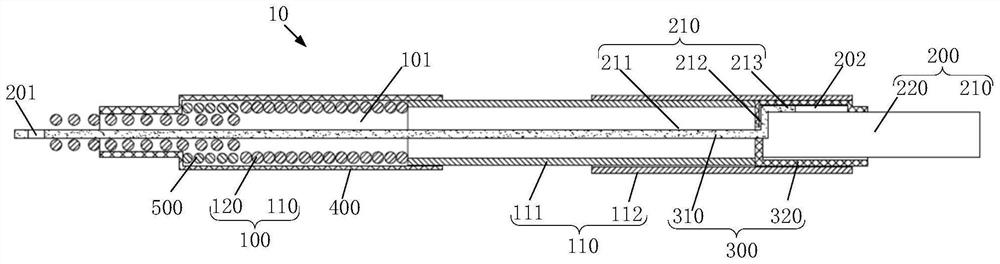 Pushing rod, releasing device and medical device