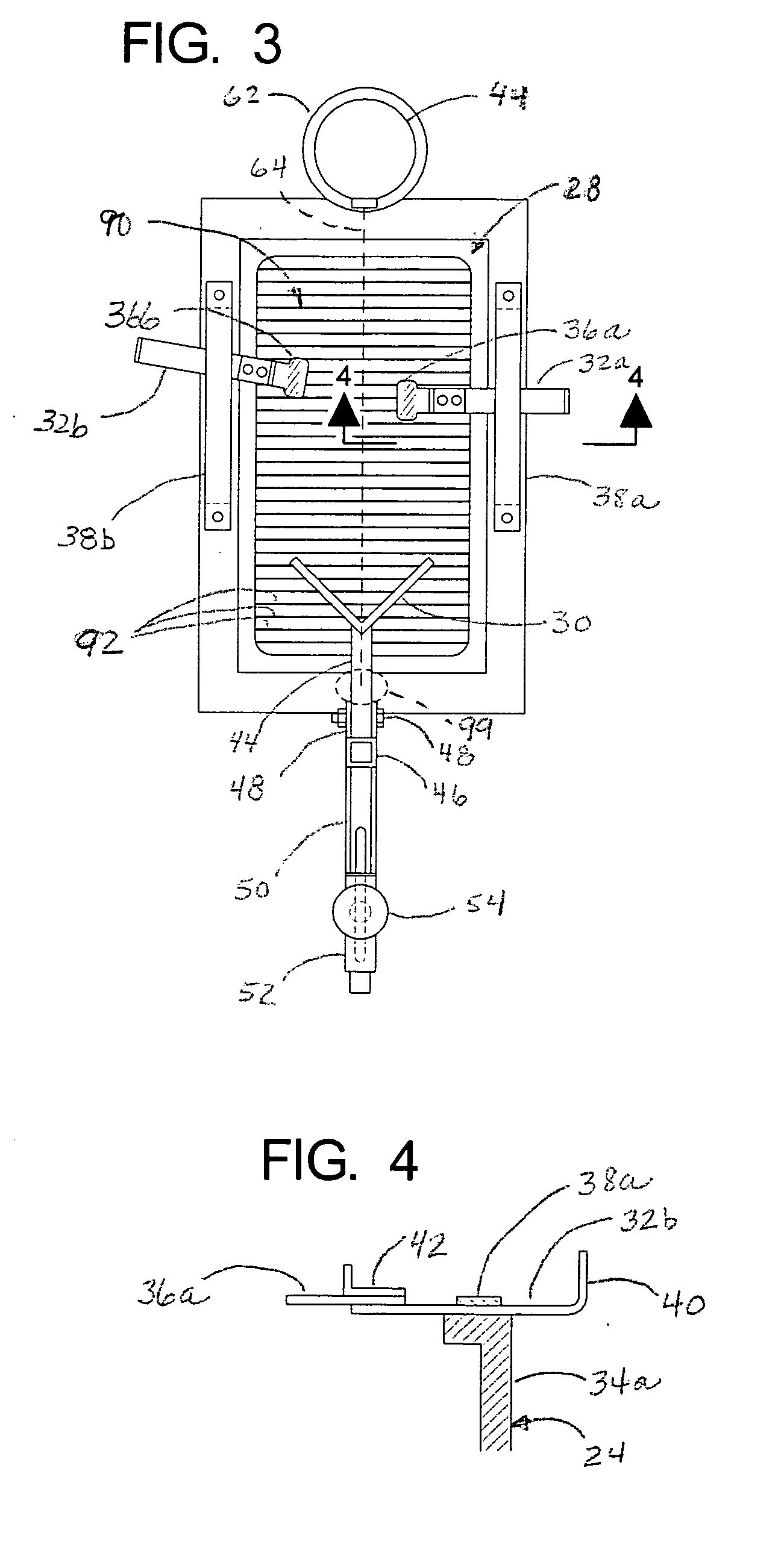 Apparatus and method for imaging feet