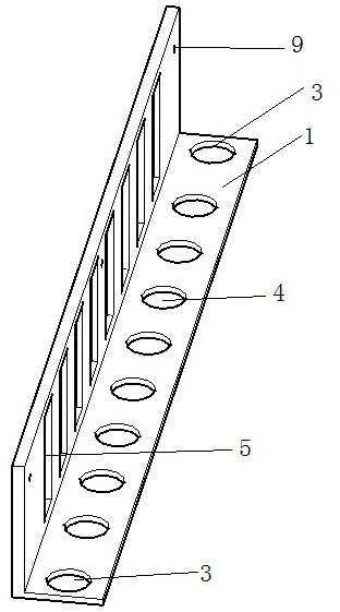 An l-shaped open permanent beam formwork