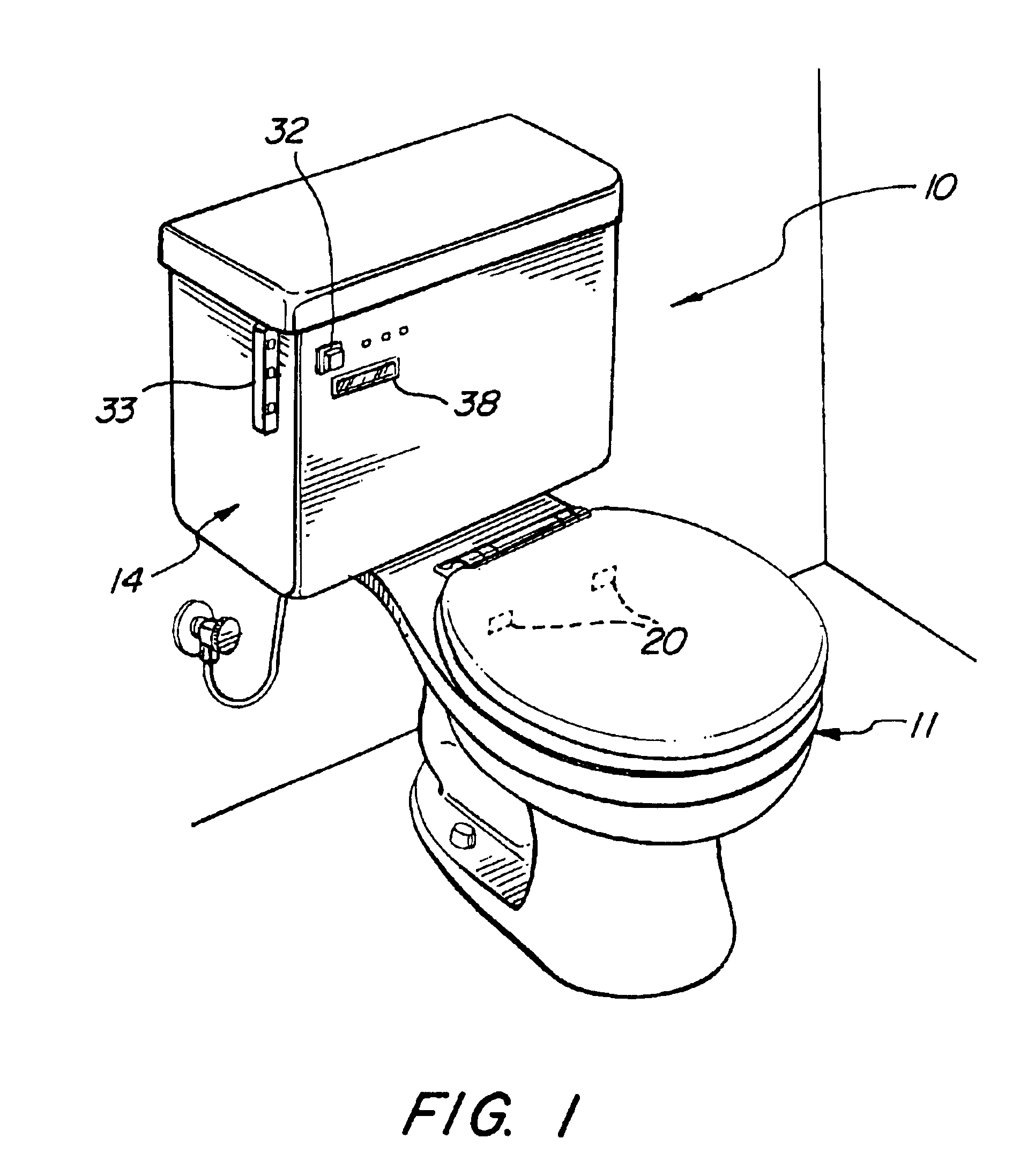 Toilet control system