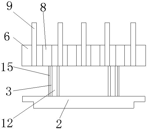 A transformer skeleton with shielding function