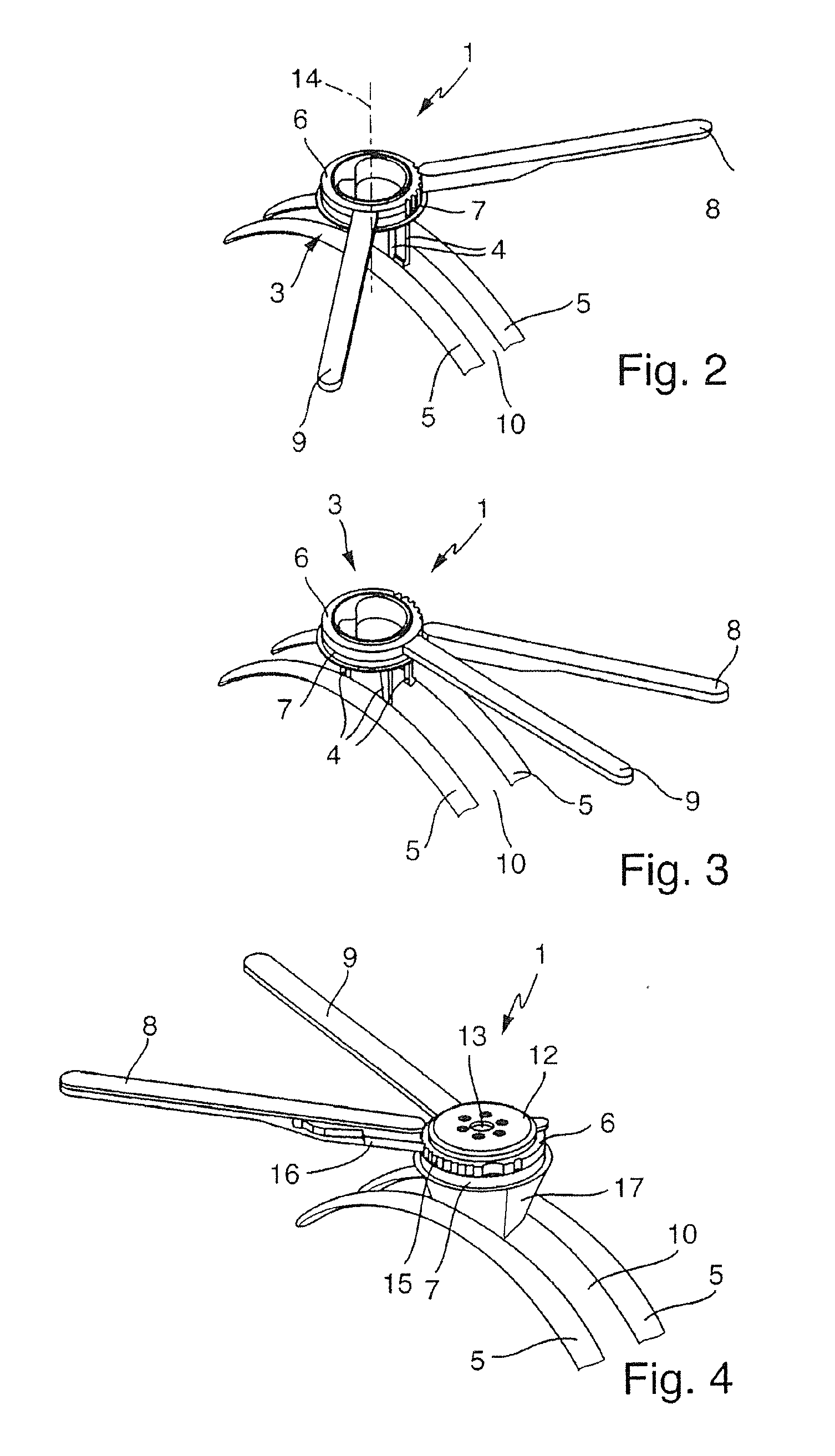 Device For Creating An Intercostal Transcutaneous Access To An, In Particular Endoscopic, Operating Field