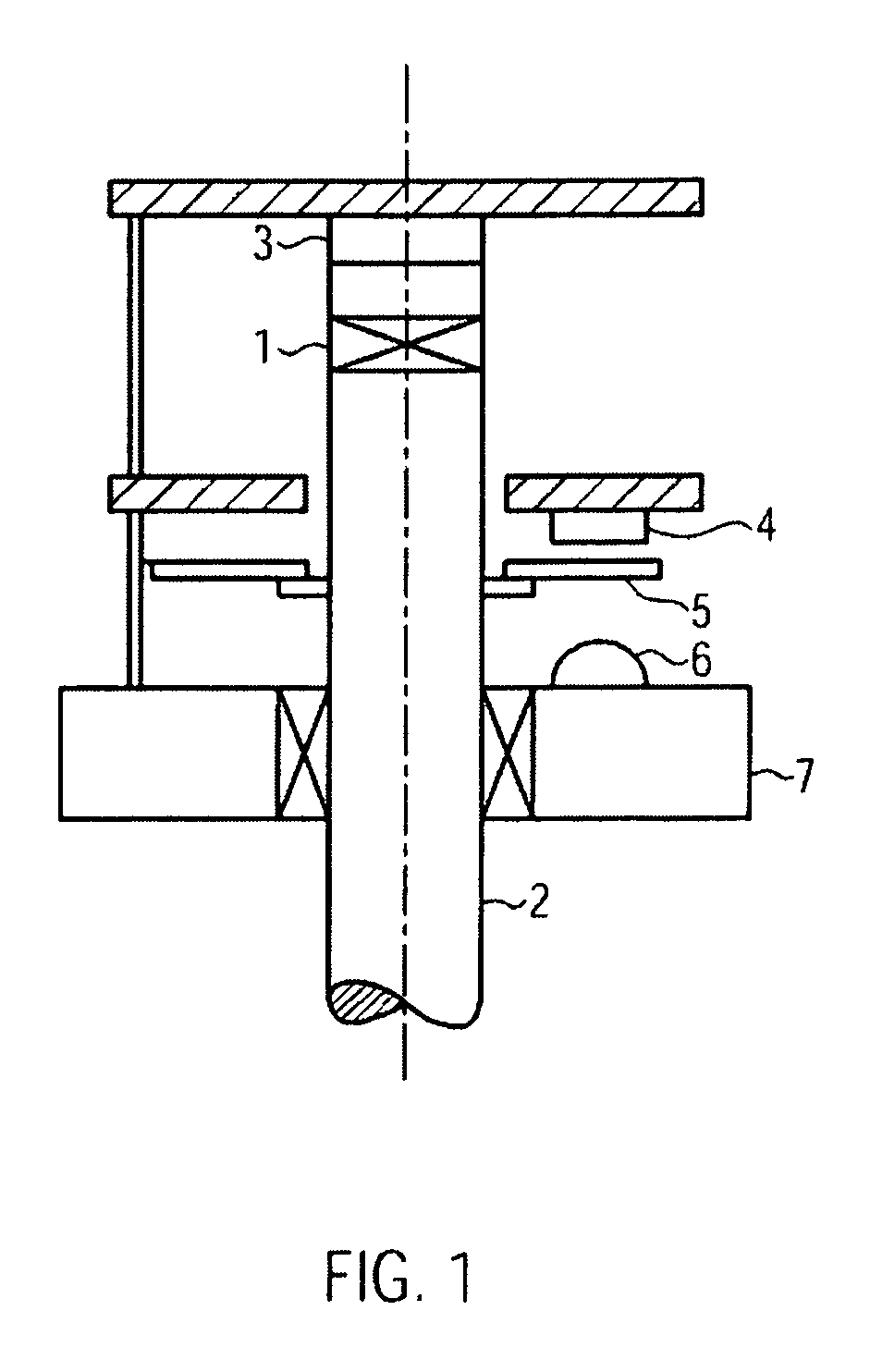 Measuring device with two-channel sampling