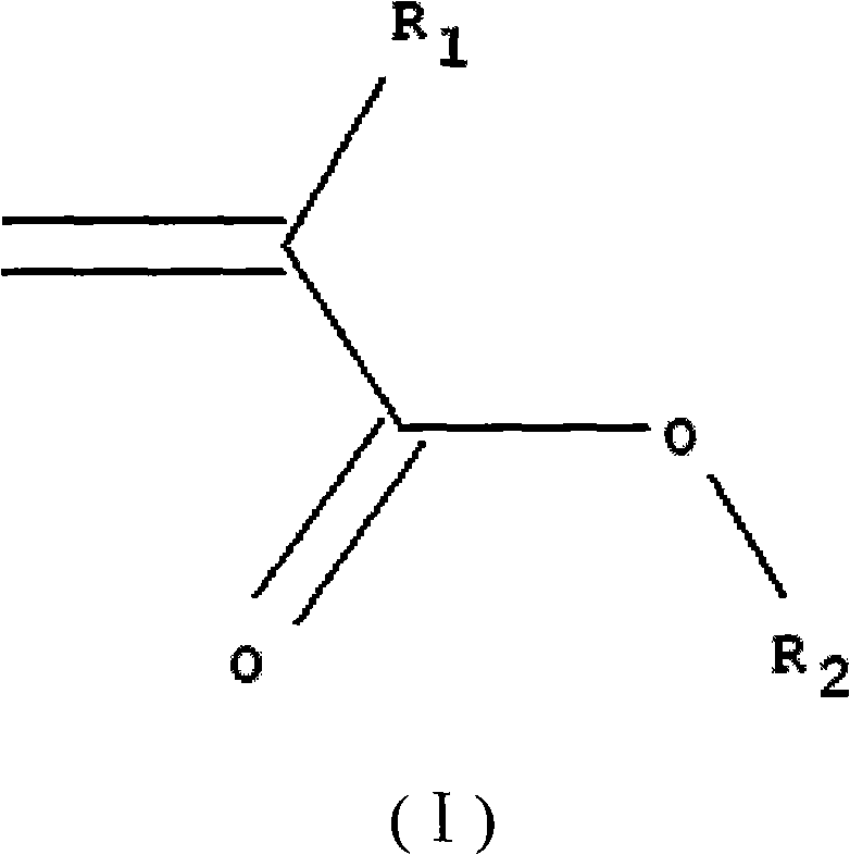 Preparation method of carboxyl-contained polyacrylic ester with low molecular weight