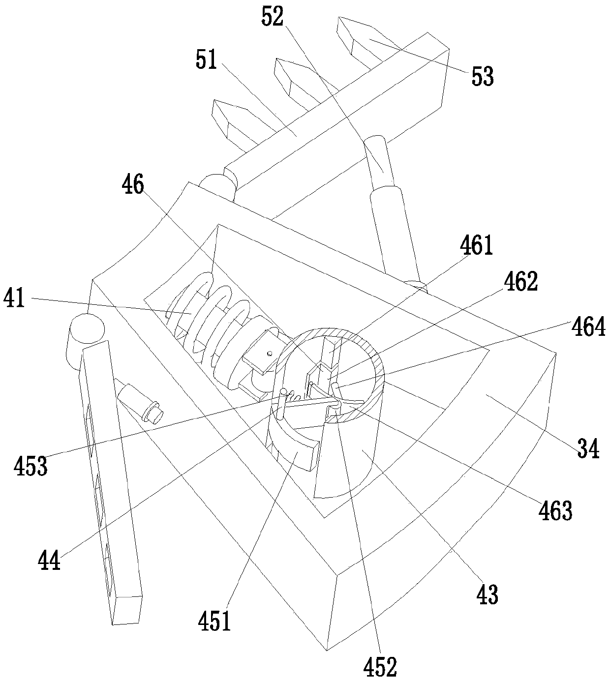 Intelligent repair detector used for round steel and detection and repair method thereof