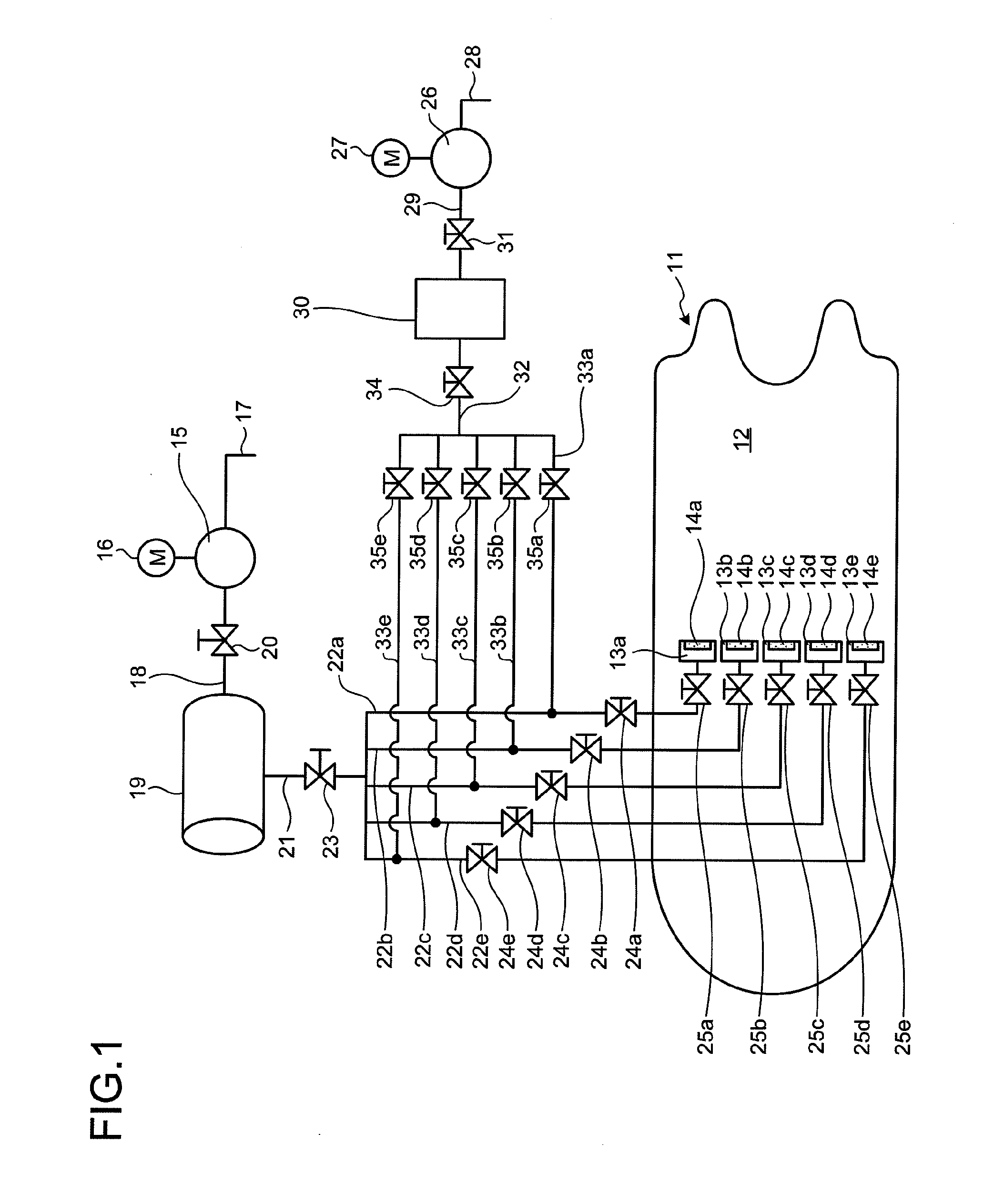 Device for reducing frictional resistance of ship body