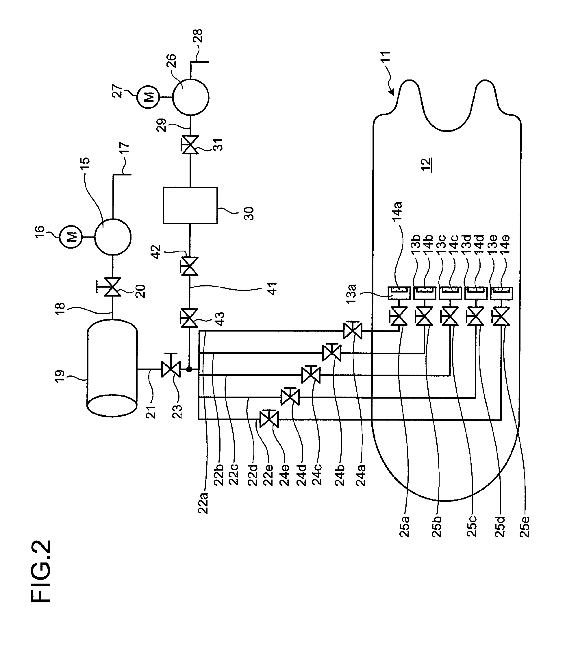Device for reducing frictional resistance of ship body