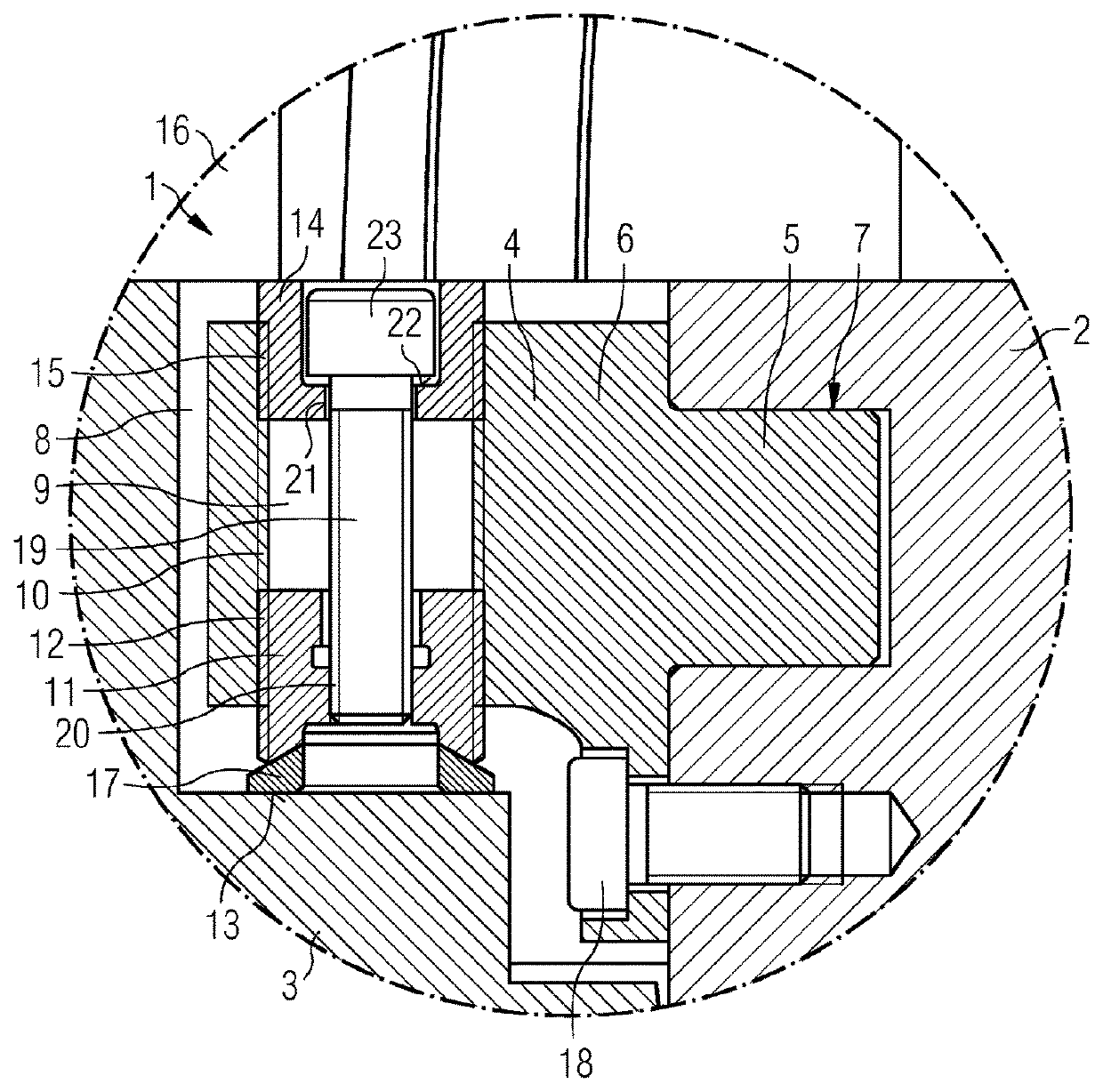 Apparatus for orienting a guide vane support relative to a turbine casing