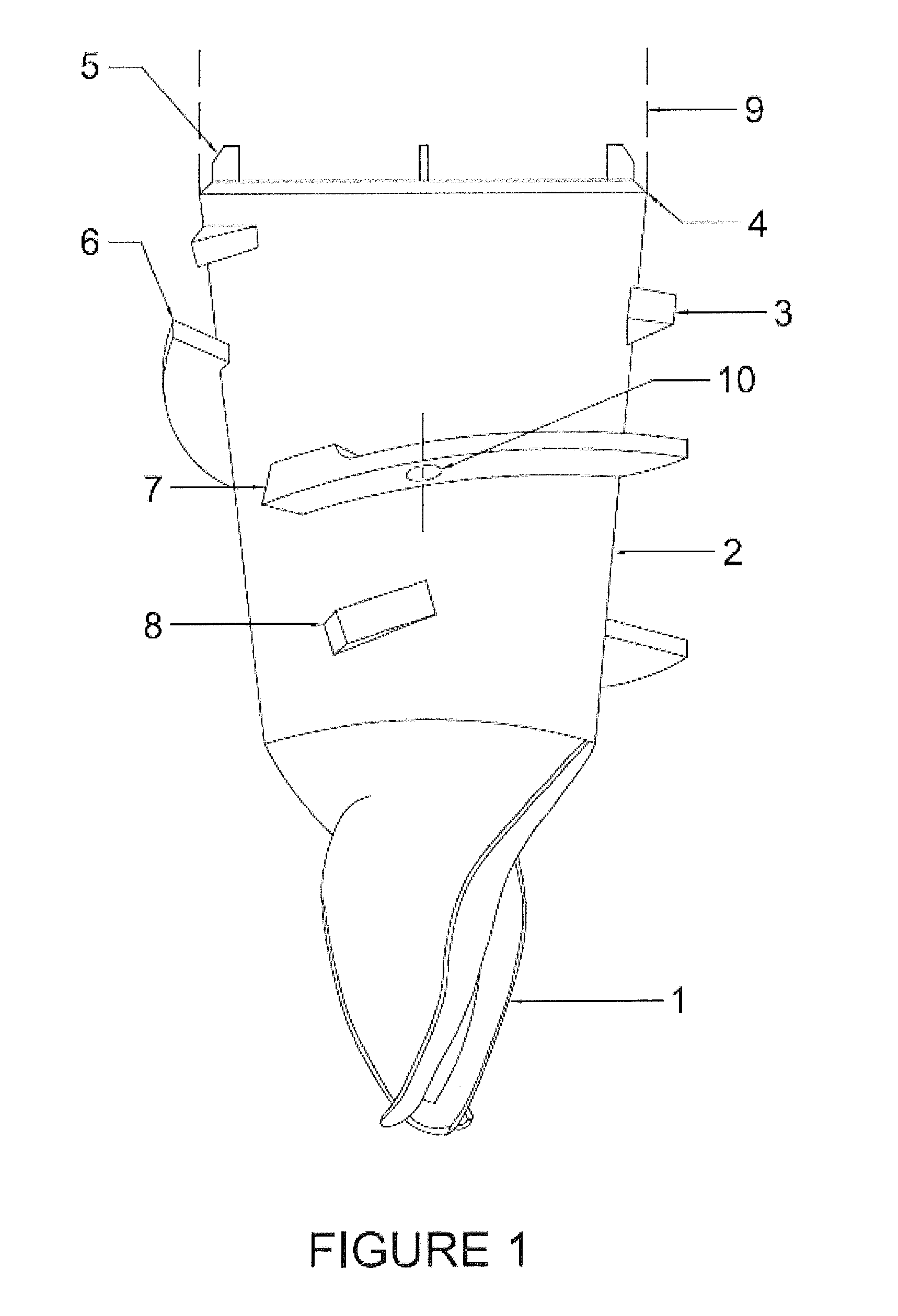 Full displacement pile tip and method for use