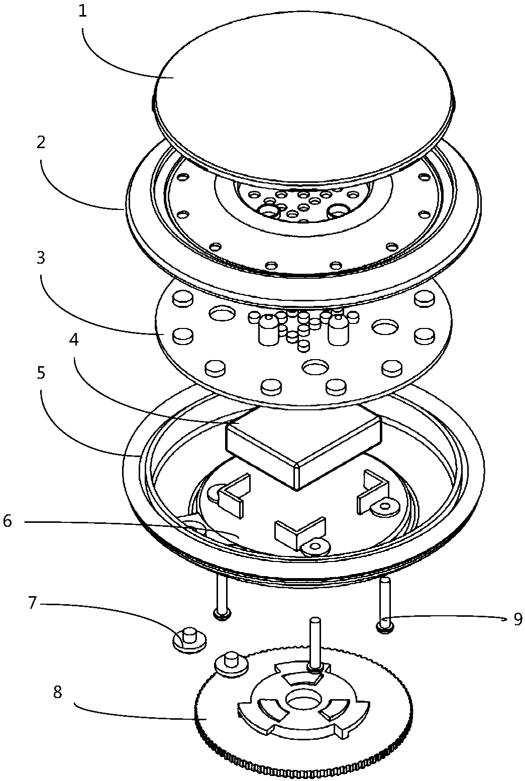 Reaction lamp device and athletic ability training system