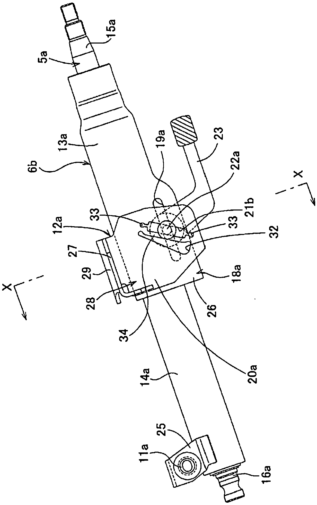 Steering column device
