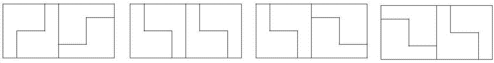 Sub-array base-based L-shaped sub-array formation method