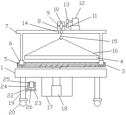 Transfer device used for orthopedics department