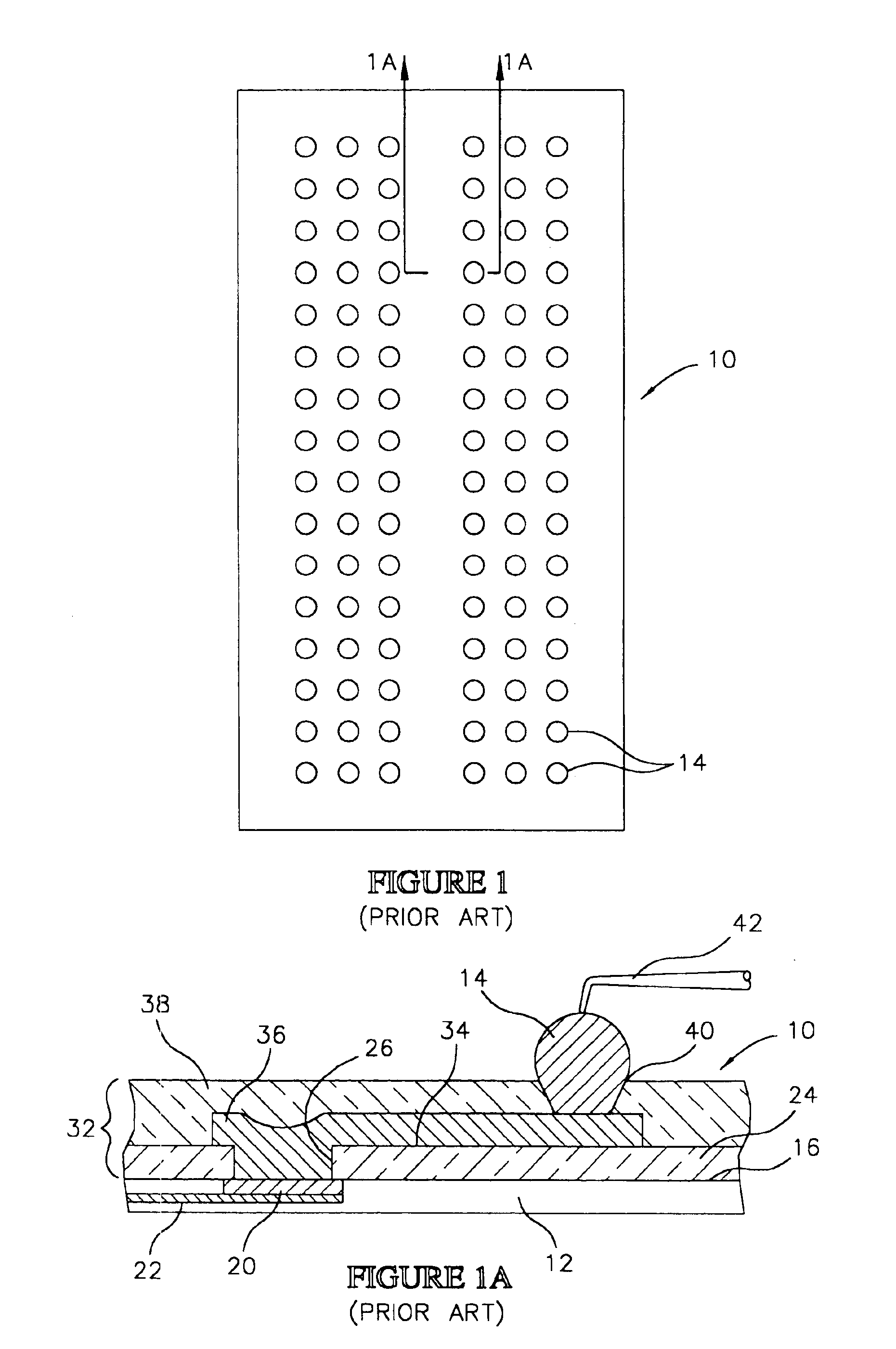 Semiconductor component with redistribution circuit having conductors and test contacts