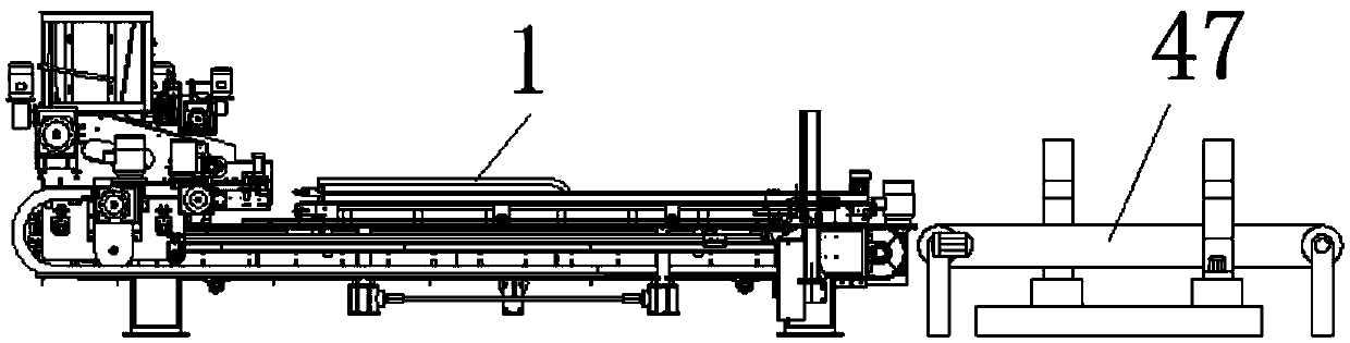 Quartz stone plate robot material distributing system and method