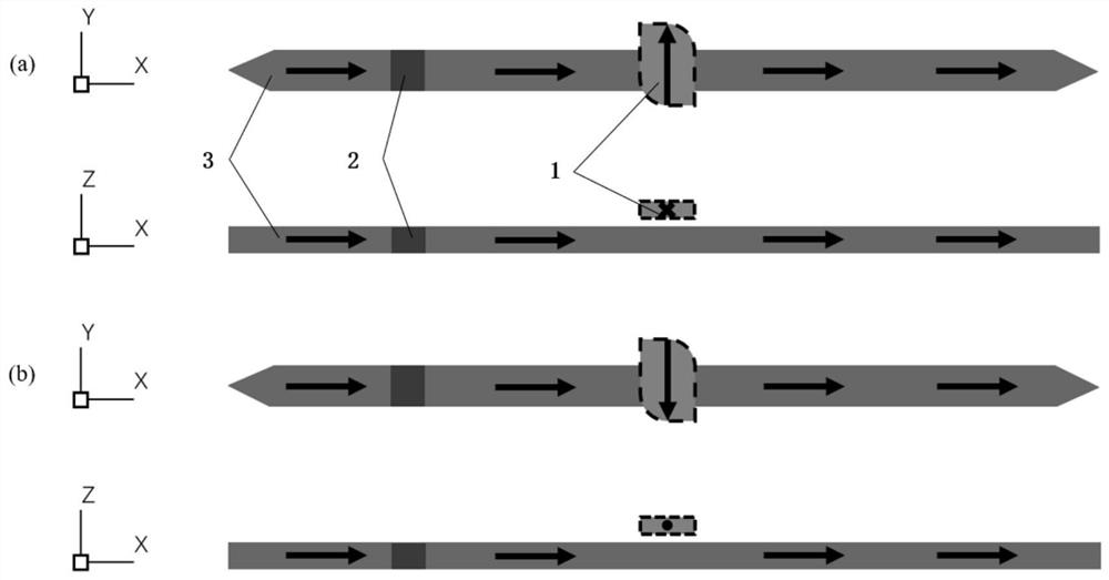 A Spin Wave Phase Shifter Based on Polarization Current Control