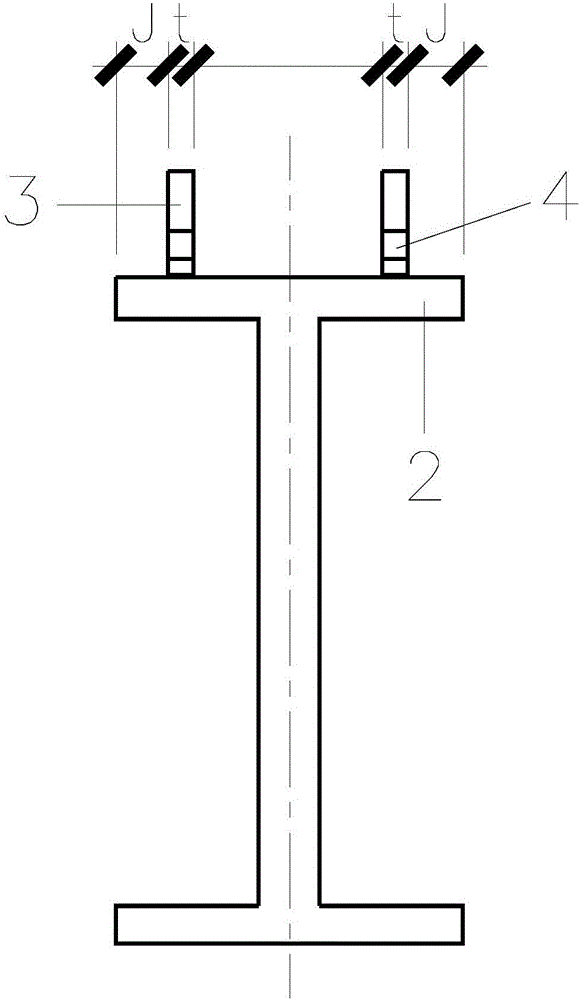 Assembled type steel framework prefabricated concrete floor slab structure