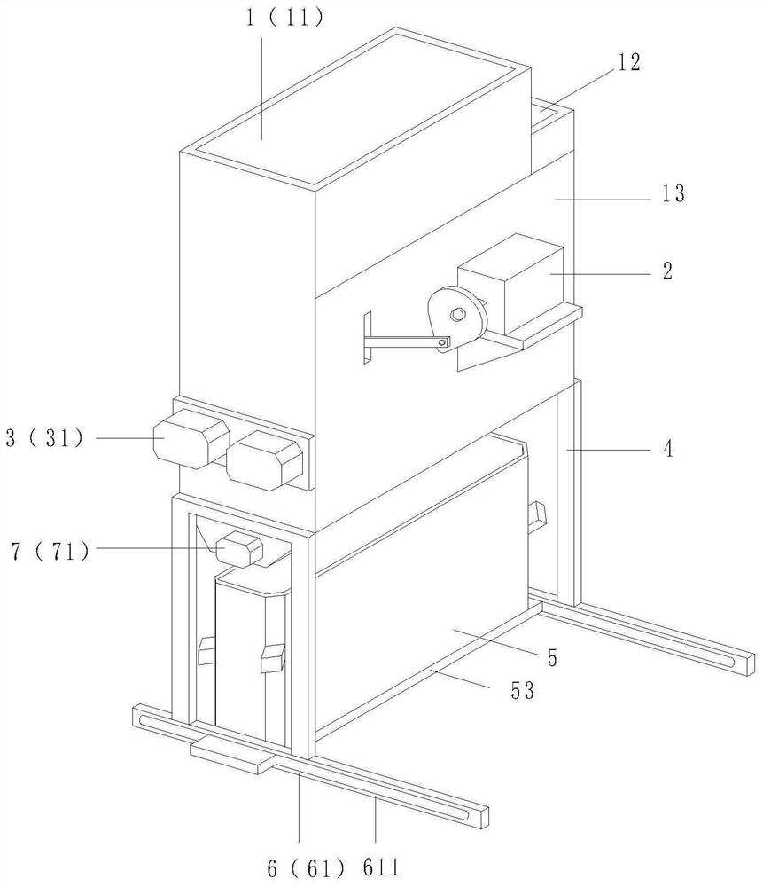 Corn silage preparation device and preparation method for rural families