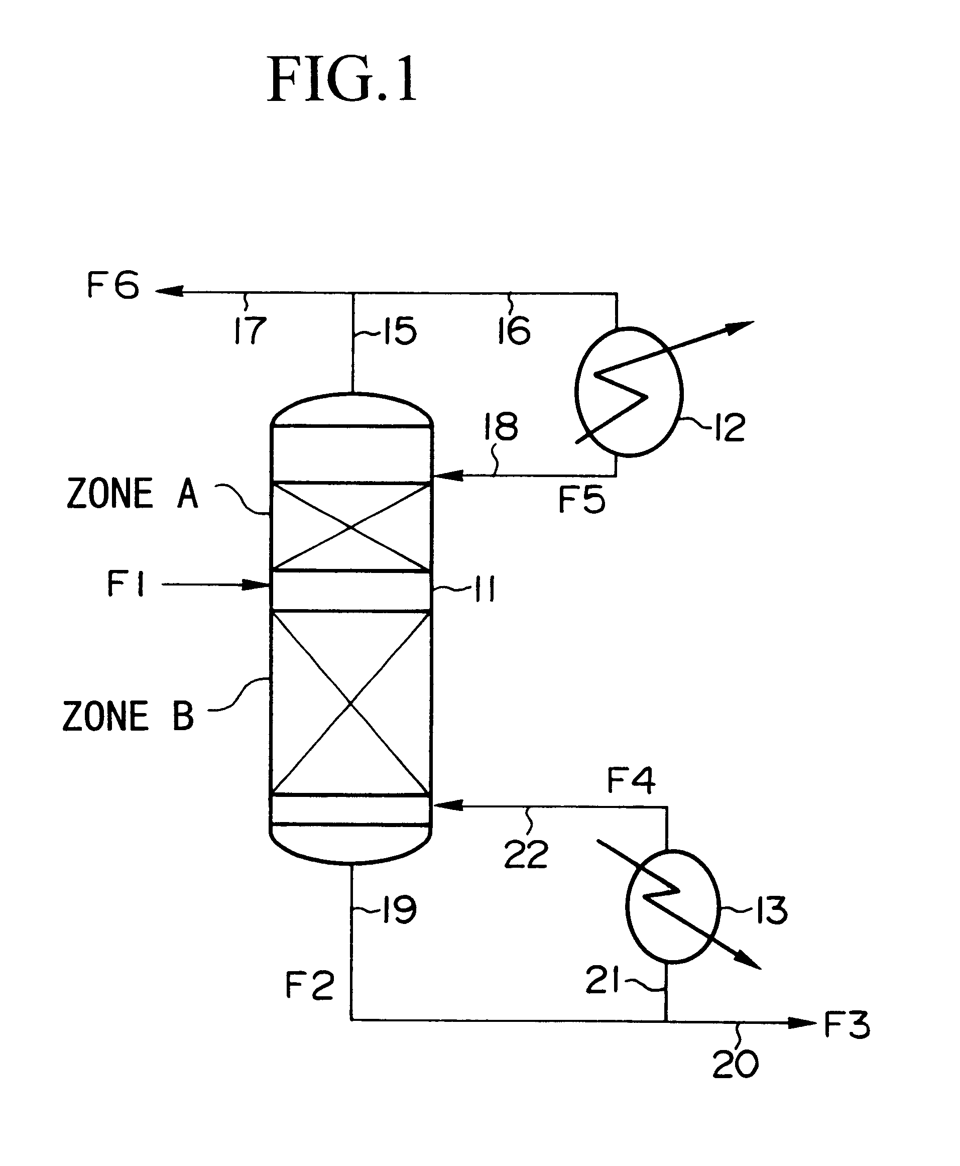 Process and apparatus for separation of stable isotope compound