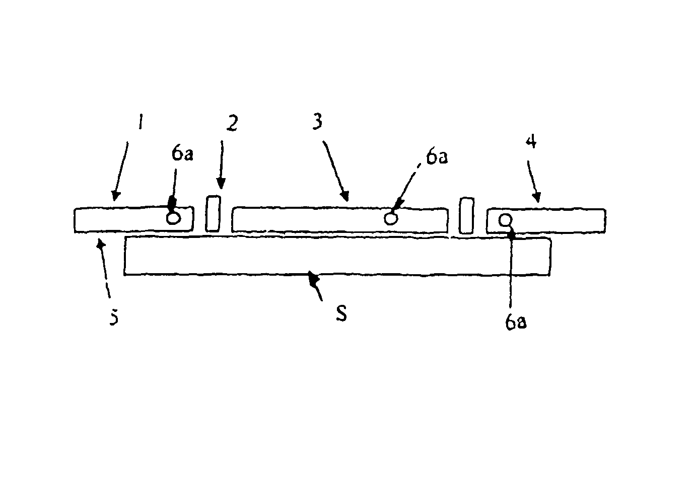 Method and device for de-icing of trains