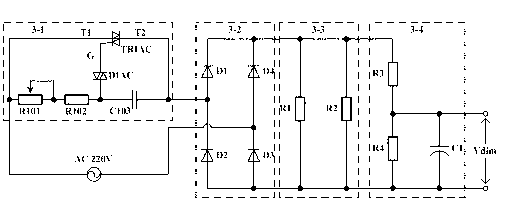 Light-emitting diode (LED) dimming driving system with silicon controlled bypass dimming circuit