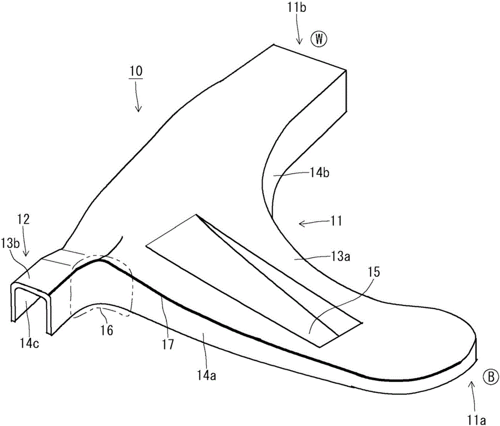 Press-moulded article manufacturing method and vehicle lower arm