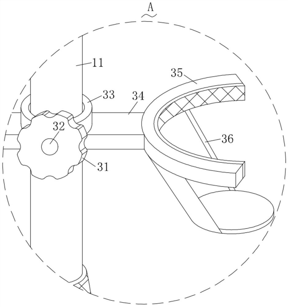 Medical infusion bottle hanging device