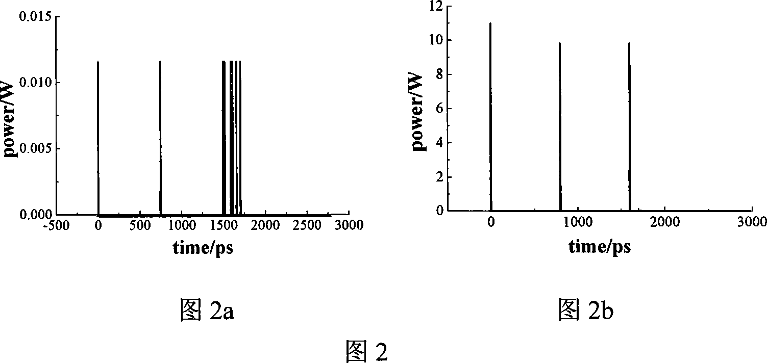 Optical packet head extracting structure used for asynchronous optical packet switching network