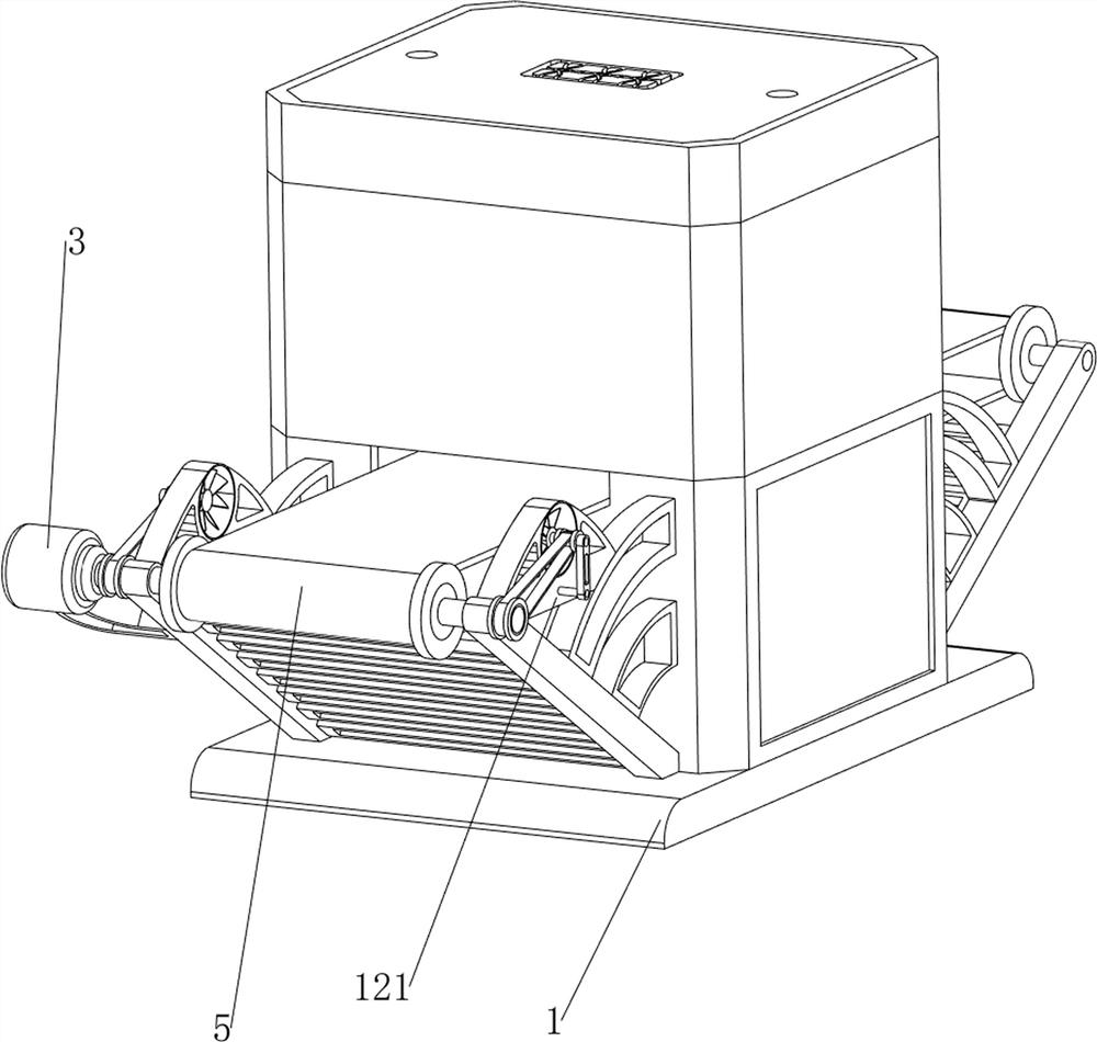 Clothing pyrography equipment for textile processing