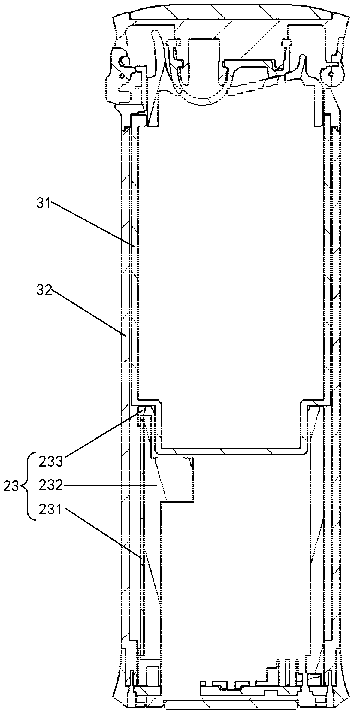 container structure