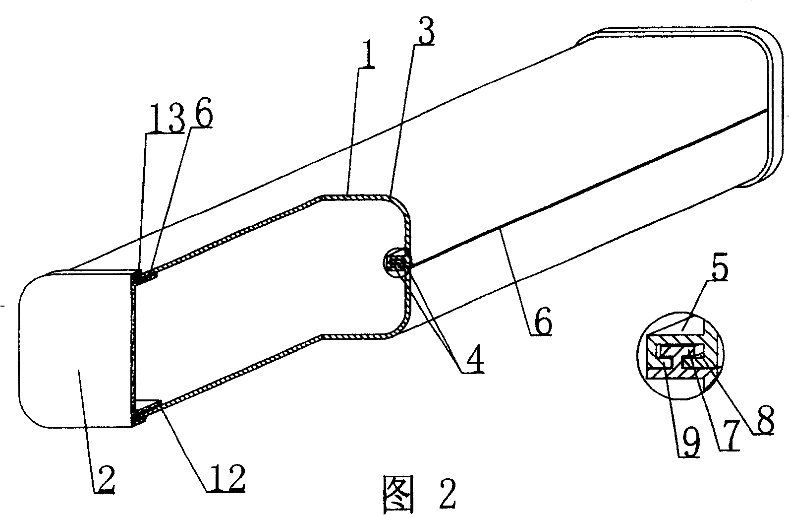 Plastic pipe with thin wall