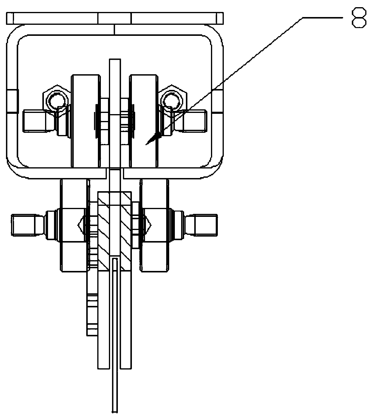 Pull-out type goods shelf used for tool placement