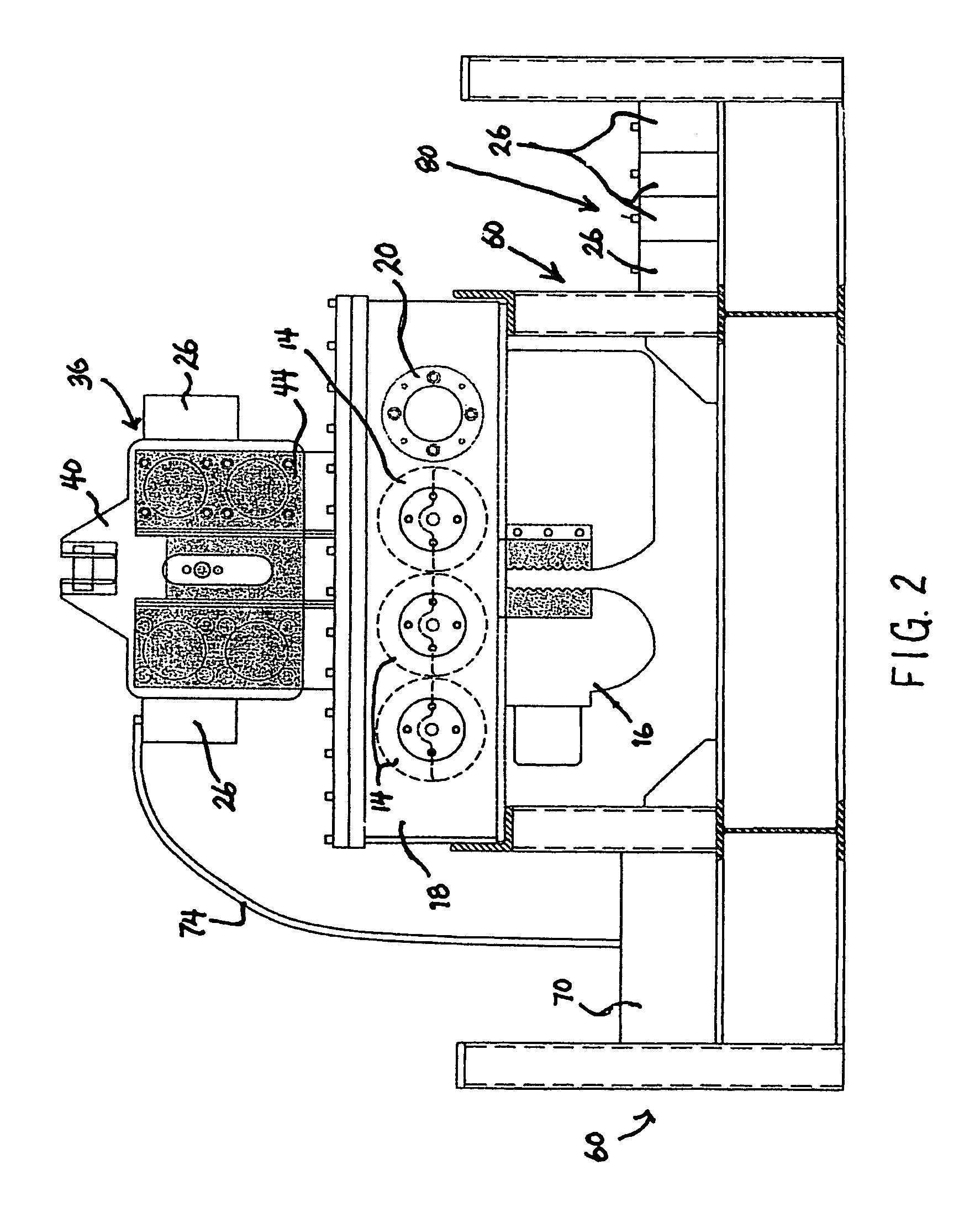 Battery operated cordless vibratory pile driver