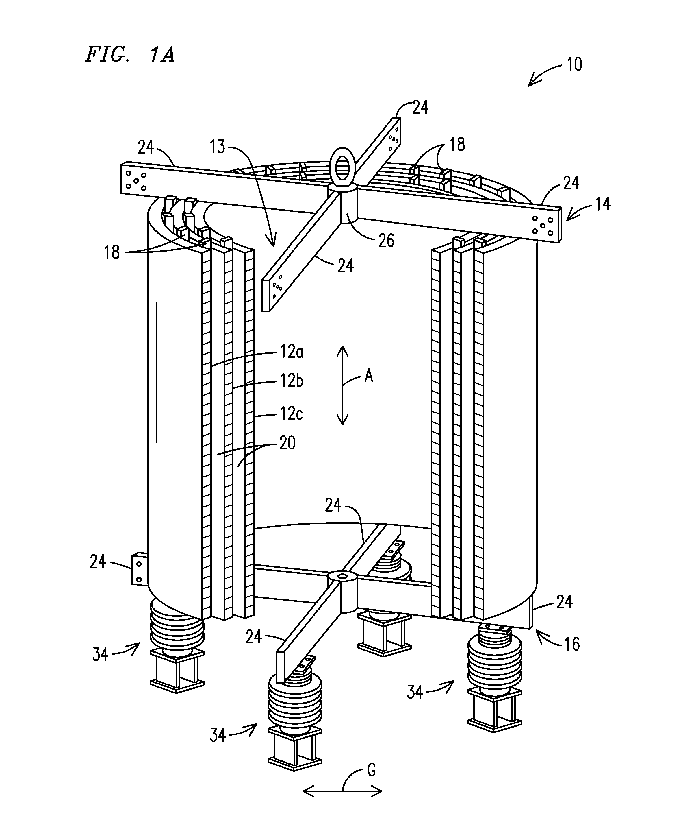 Integrated sound shield for air core reactor