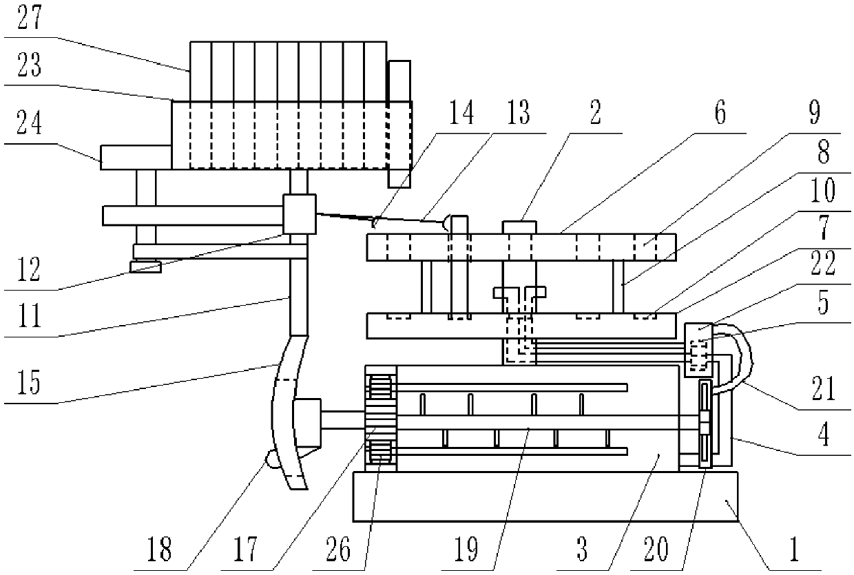 Painting device for shaft tube