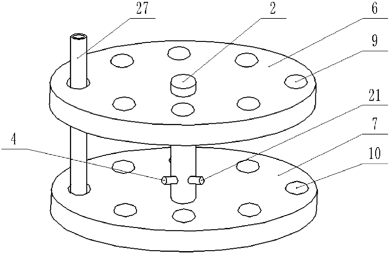 Painting device for shaft tube