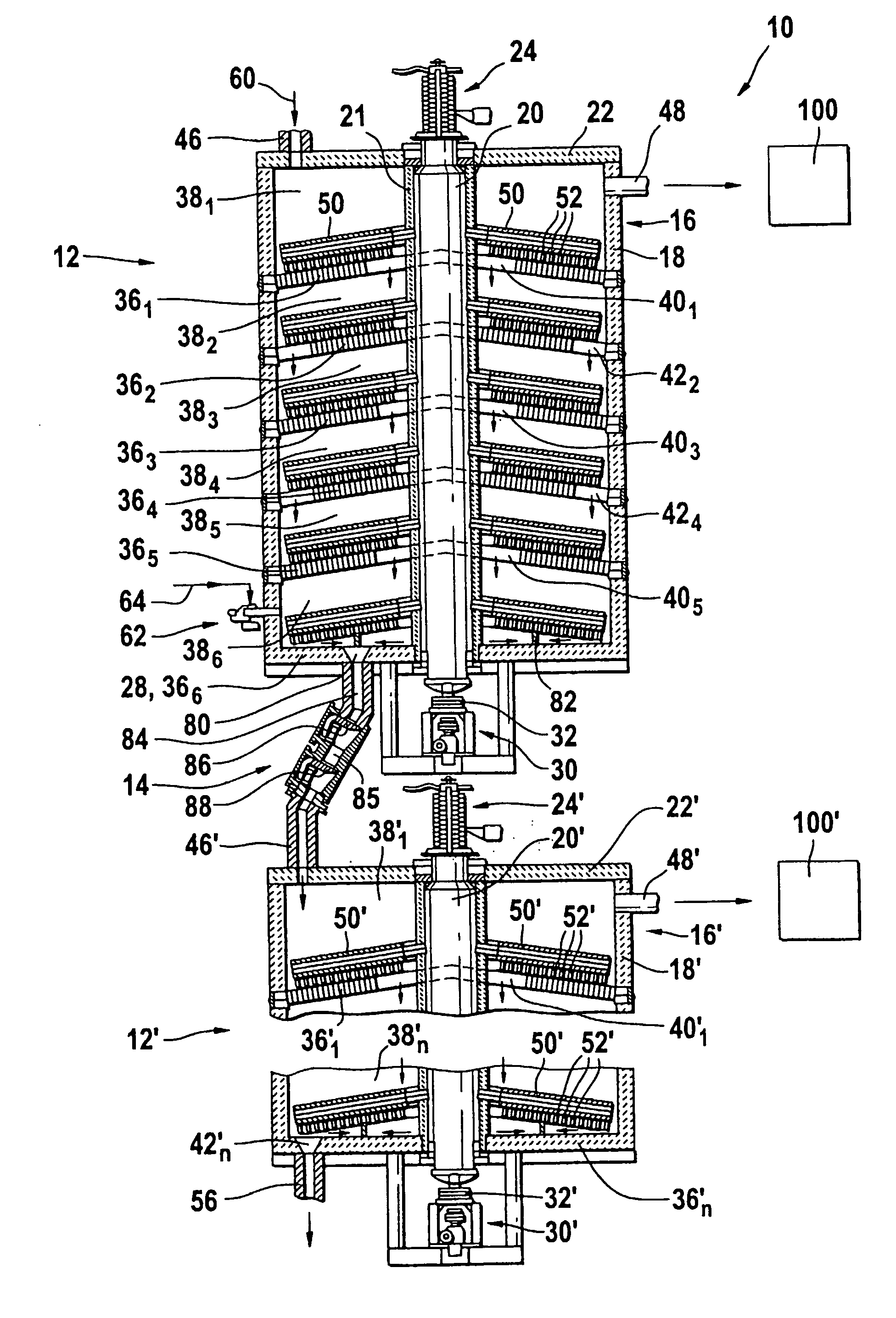 Method of operating a multiple hearth furnace