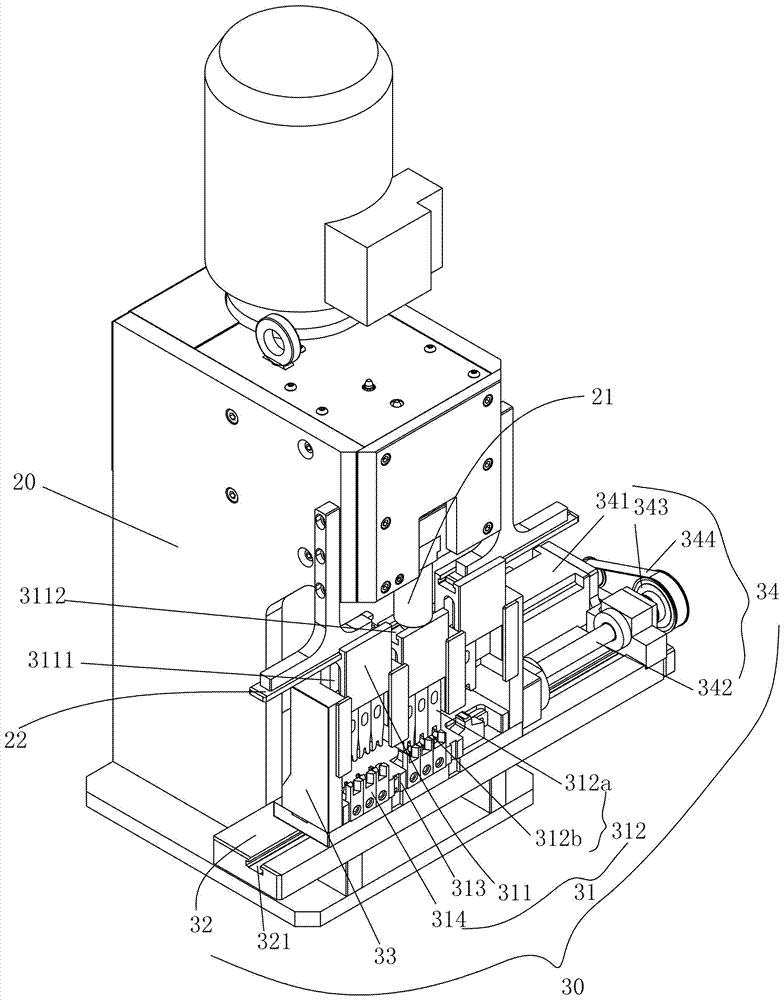 Crimping system and crimping method of various for various bulk terminals