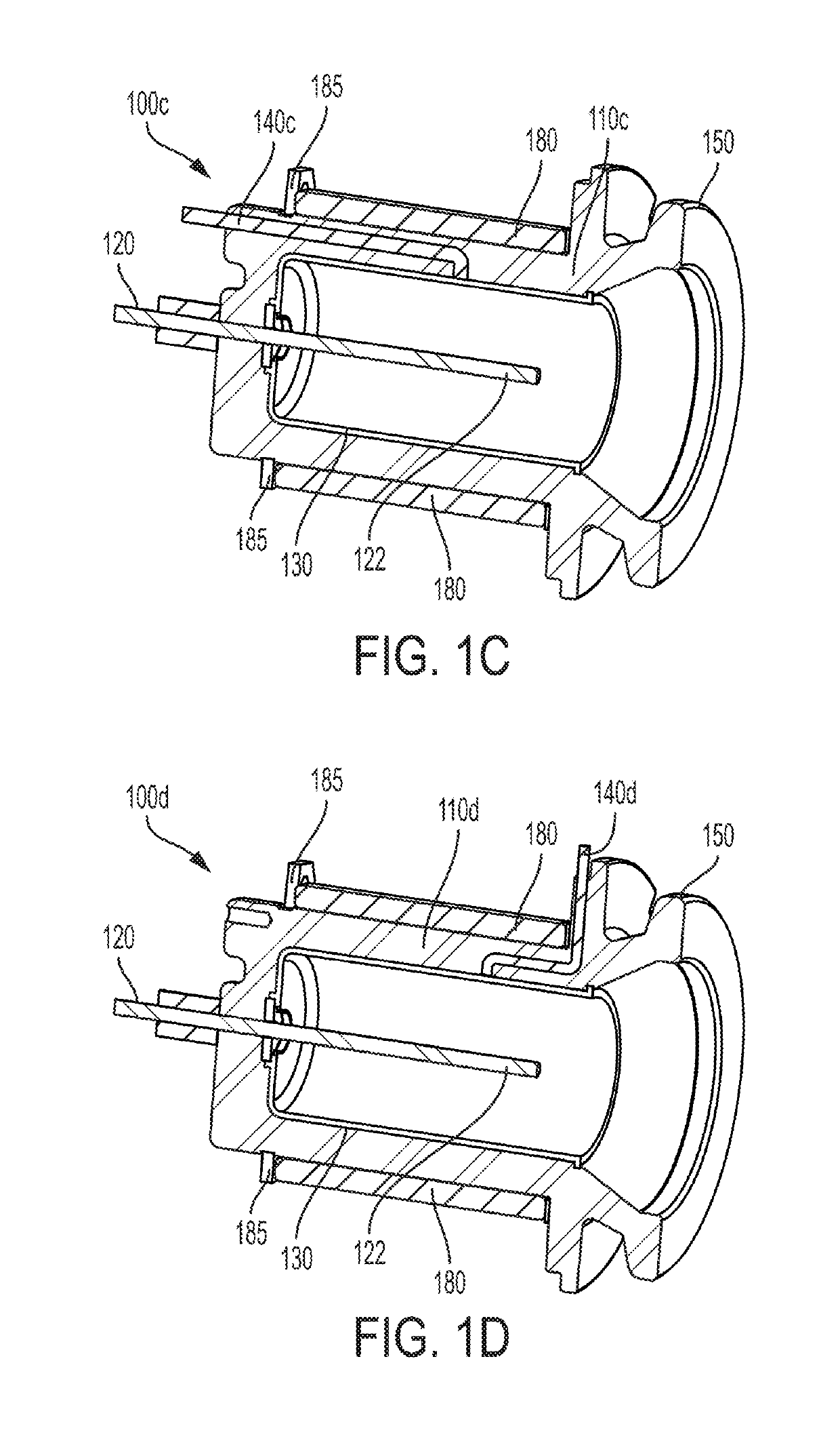 Polymer composite vacuum components