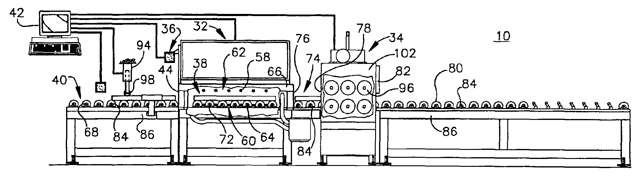 Method and apparatus for processing sealant of an insulating glass unit