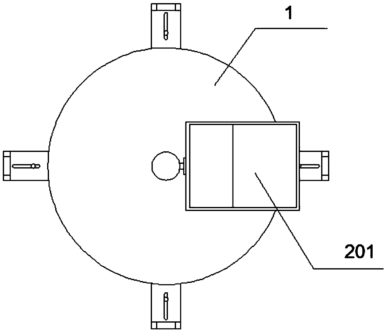 Anti-blocking automatic rotary sieve tray