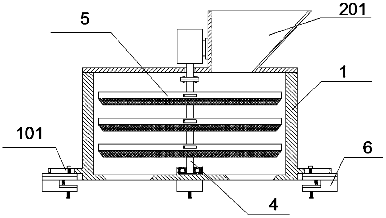 Anti-blocking automatic rotary sieve tray